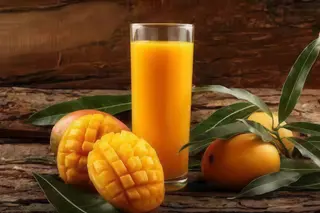 Mango Juice-500ml Glass