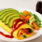 Garden Fresh Vegetable Omelet