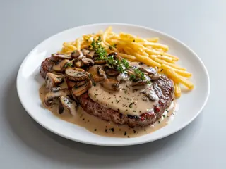 Mushroom Beef Steak