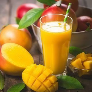Fresh mango juice 