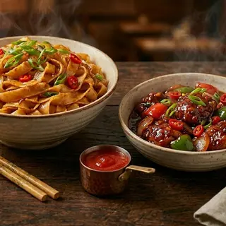 Schezwan Noodles Combo
