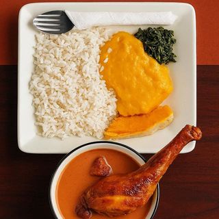 Chicken Stew meal plus soda