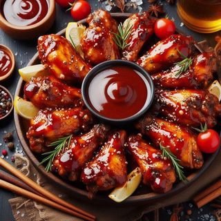 10 Pcs Chicken Wings / Fried / Roasted