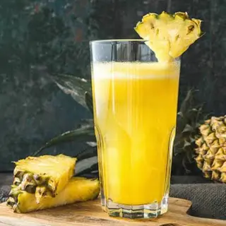 Pineapple-mint juice