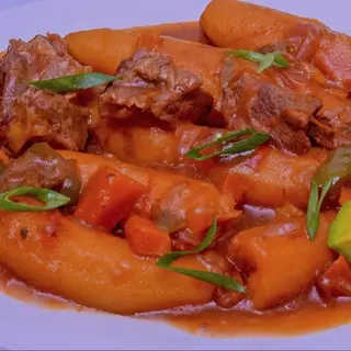 Katogo with Goats meat
