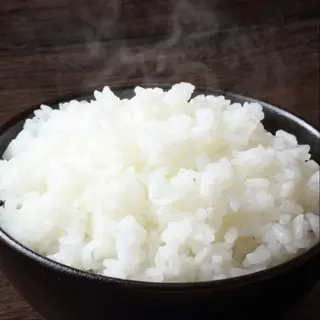 Steamed rice