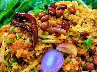 rice curry salad