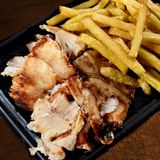 Kiddie shawarma plate