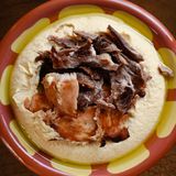 Hummus beef