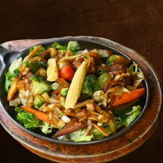 Chinese steamed vegetables 