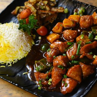 Sweet and sour chicken 