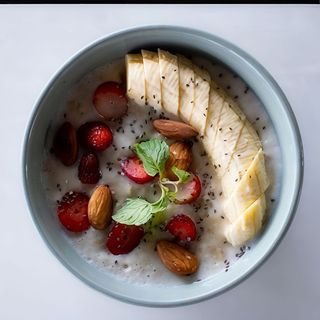 Sweet sesame tahini bowl