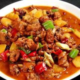 Spicy Chicken Stew with Potatoes