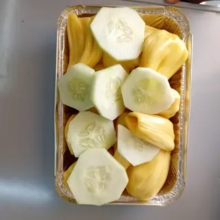 Jack fruit and cucumber pack