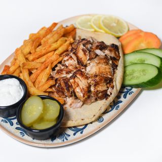 CHICKEN SHAWRMA PLATTER