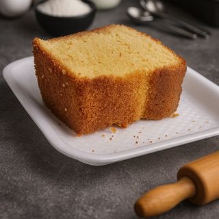 Vanilla cake (Sliced)