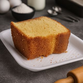 Vanilla cake (Sliced)