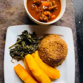 1/2 Katogo + Pilao + Goat