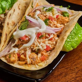 Caribbean Chicken Tacos 2 pcs