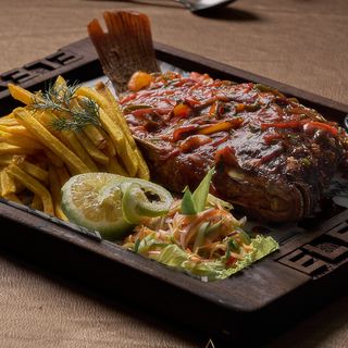 Texas Buttered Whole Fish