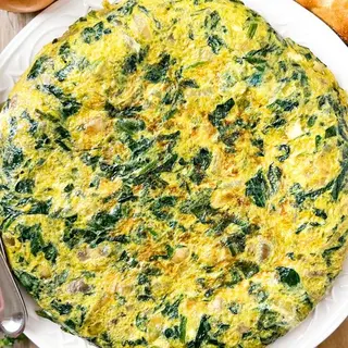 Spinach and Mushroom Omelette