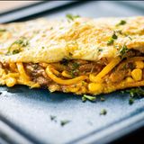 Spicy Fajita Omelette