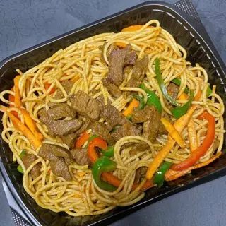 Spaghetti With liver