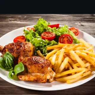 Wet fried chicken 