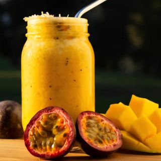 mango and passion fruit juice  one ltr 