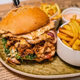 Shredded Beef Burger