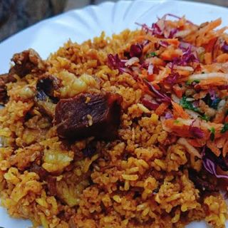 Goat pilau