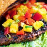 Carribean Chicken Burger