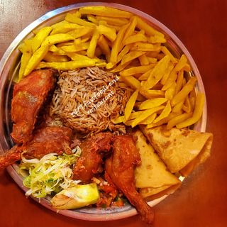 Fastfoods platter