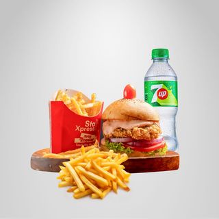 Chicken Burger Combo