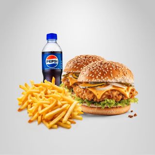 Mini Chicken Burger Combo