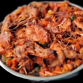 Full chicken and chips