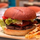 Smashed Burger Bun Burger