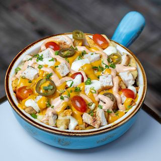 Loaded Fries Chicken