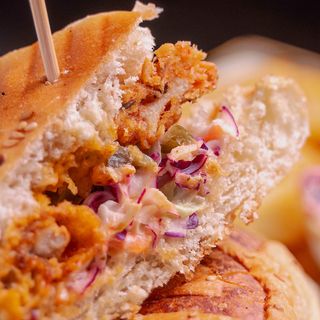 Shrimp Bomb Sandwich