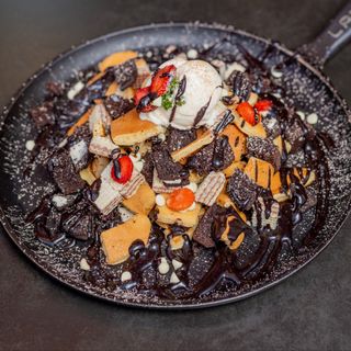 Chocolate Lava Pancake