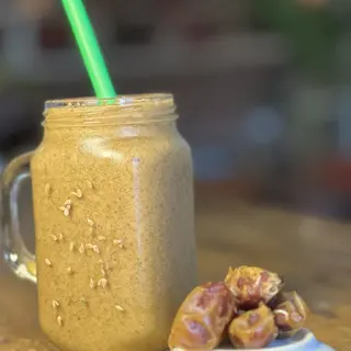 flaxseed milk  with dates