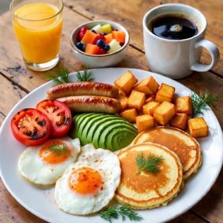 Special ivory breakfast