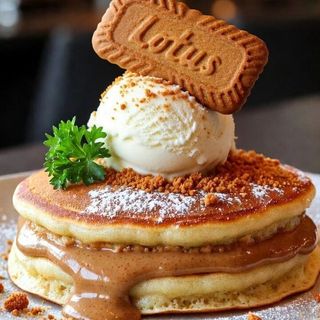 Biscoff pancakes