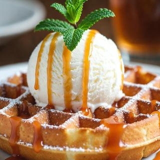 Classic American waffle