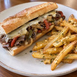 Philly-Style Steak Baguette