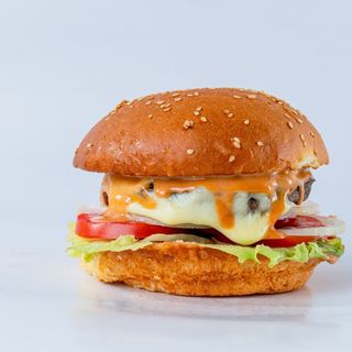 Morning glory cheese burger