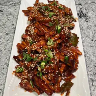Honey Chilli Potato