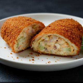 Bread pocket chicken shawarma