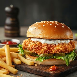 Chicken Champ Burger