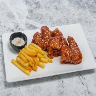 BBQ chicken wings